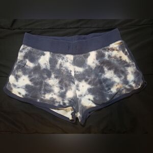Juniors Large • lounge shorts • tye dye